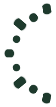 Icono gráfico de piedras de Gáliva izquierda